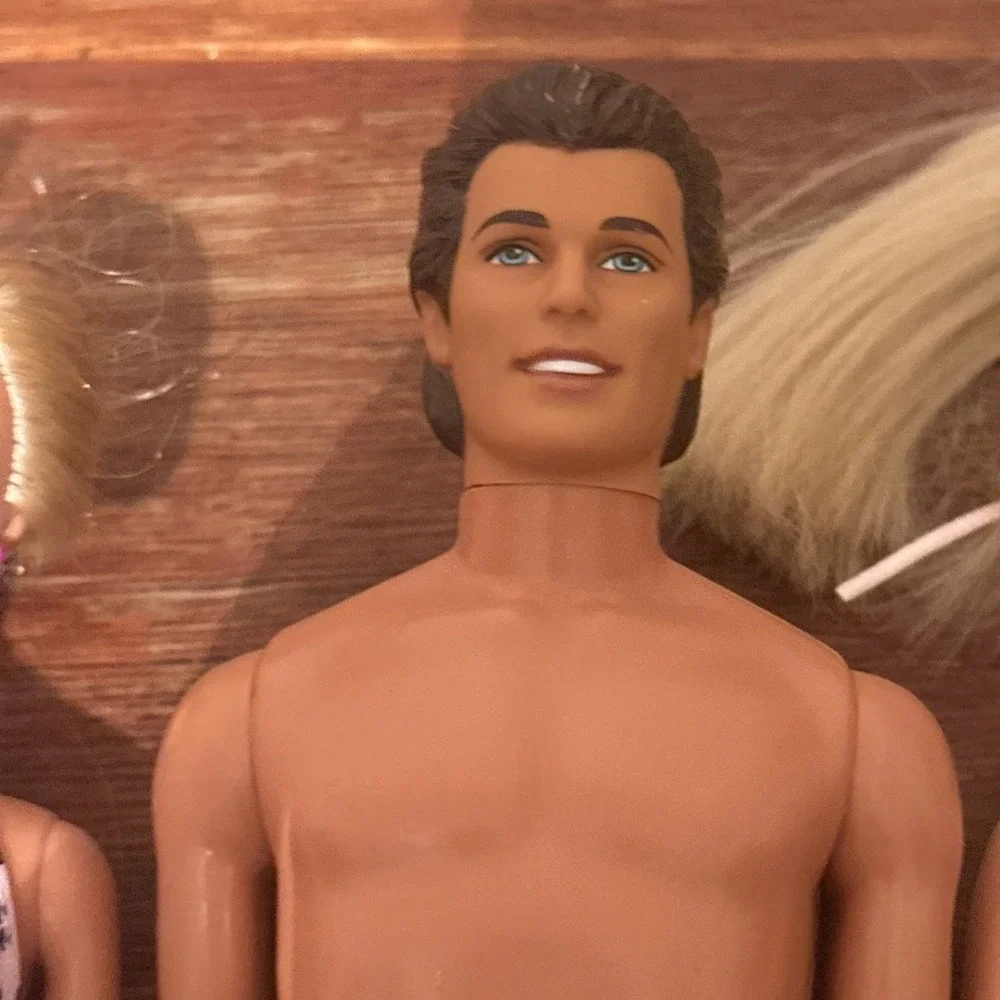 Vintage Barbie Doll Mattel Lot 3 Dolls 90s Heads 60s Bodies. 2 Girls 1 Boy